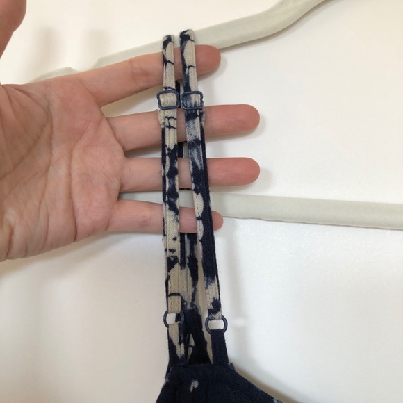 Braeve Tye Dye drop waist Cami Tunic Blue S - Picture 6 of 9